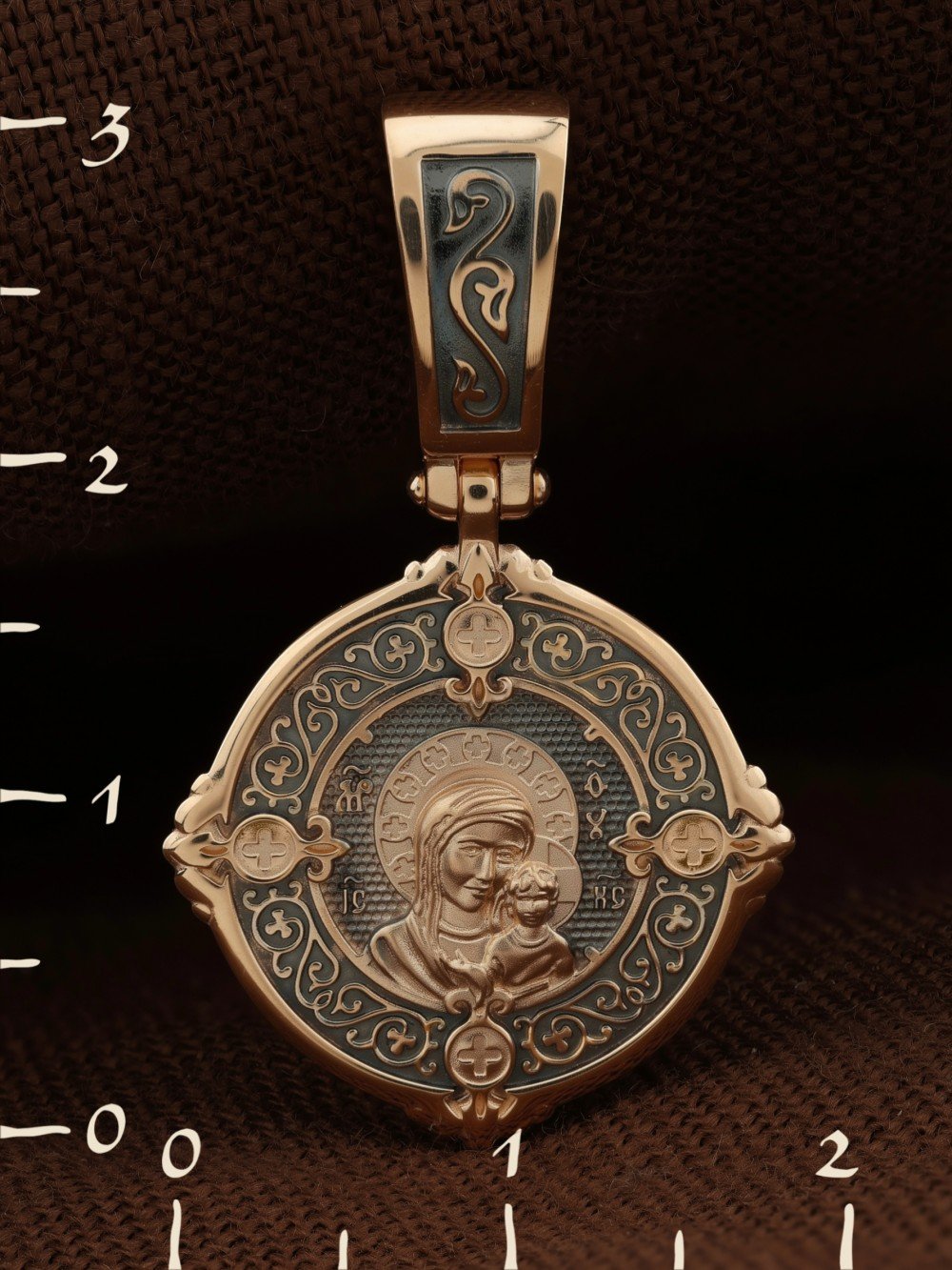 Образок из золота