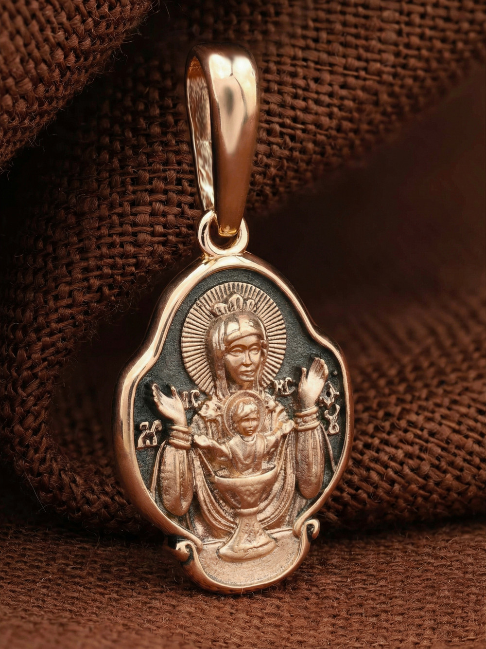 Образок из золота