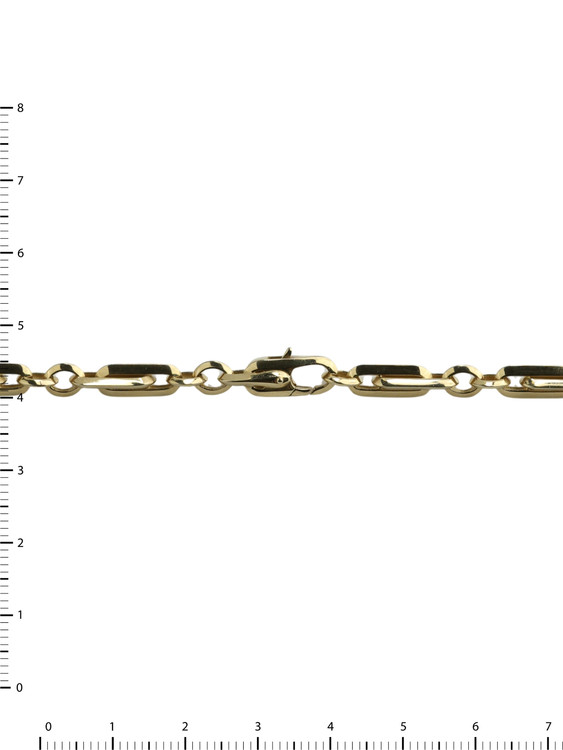 Цепь из лимонного золота