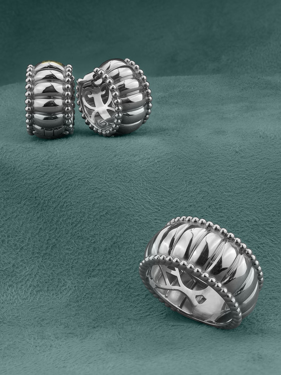 Кольцо из белого золота