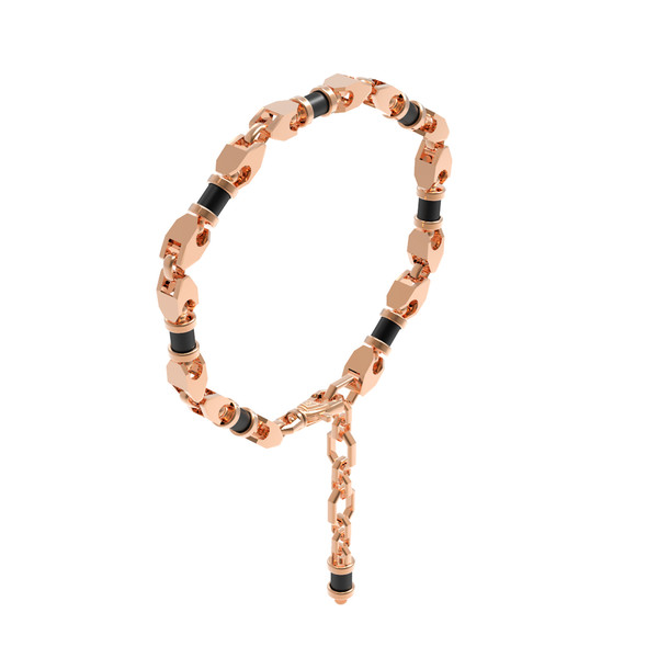 Браслет из золота c ониксом