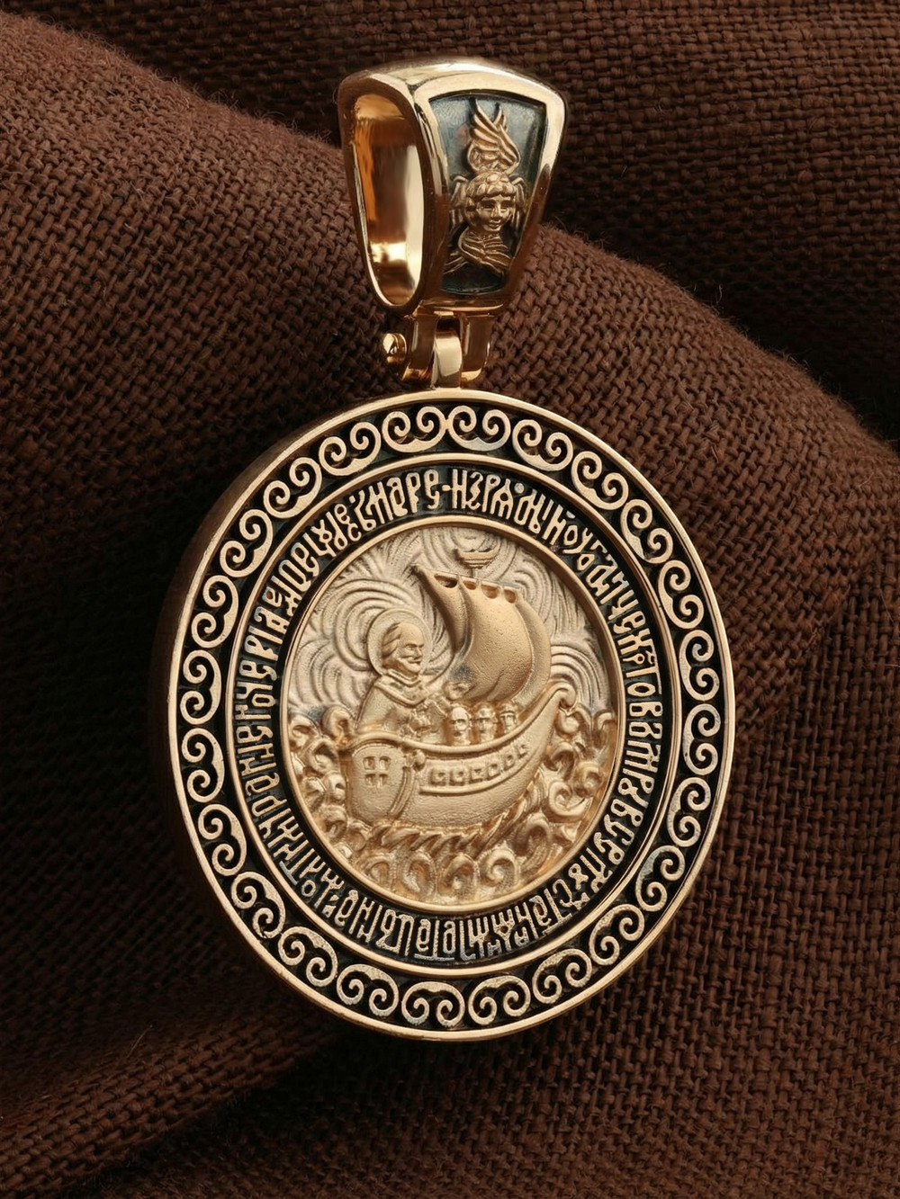 Образок из золота