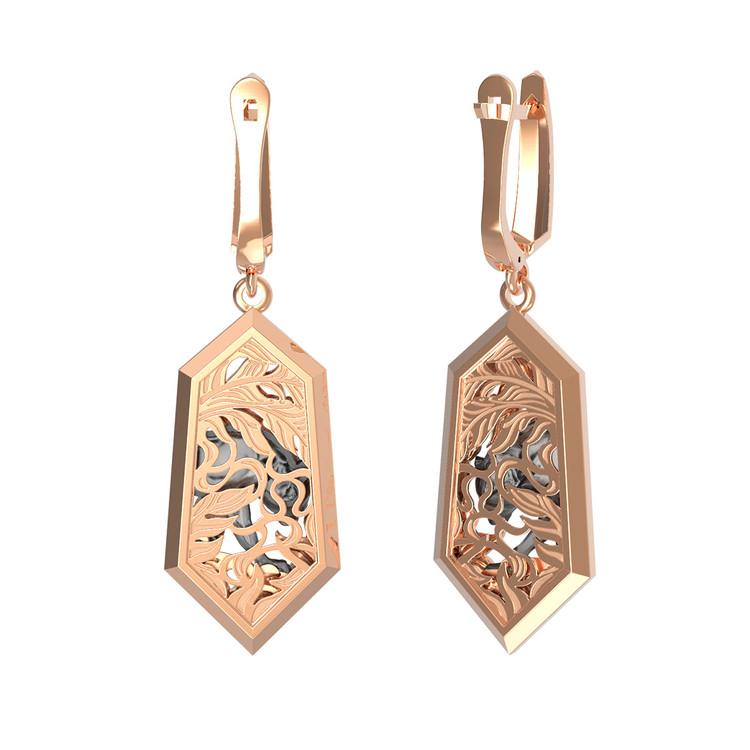 Серьги из золота