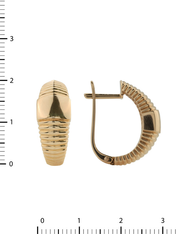 Серьги из золота