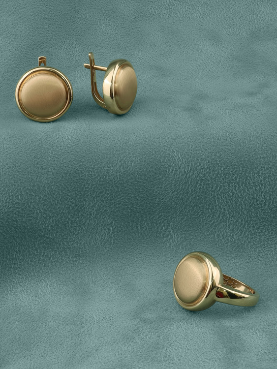 Серьги из золота