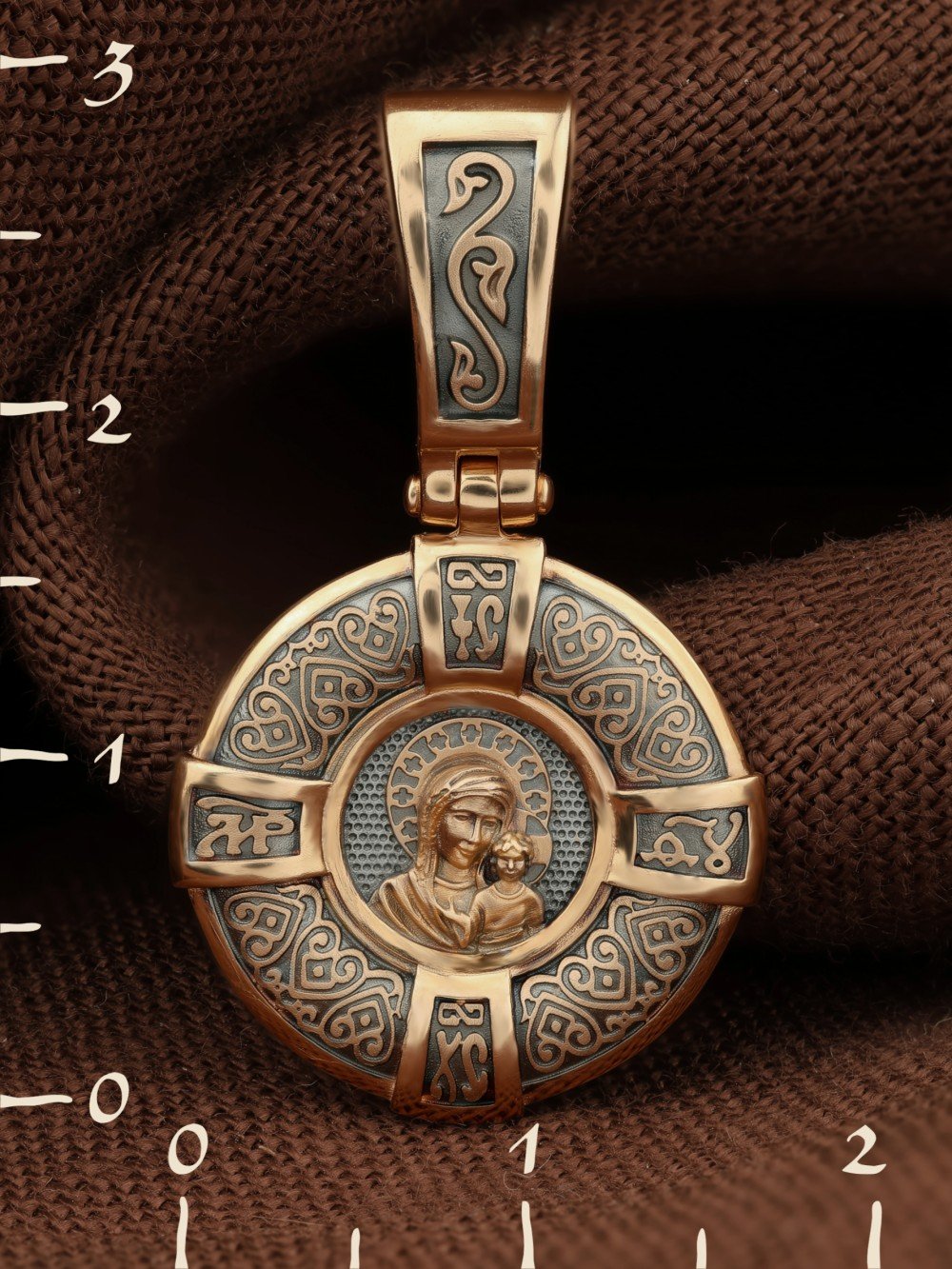 Образок из золота