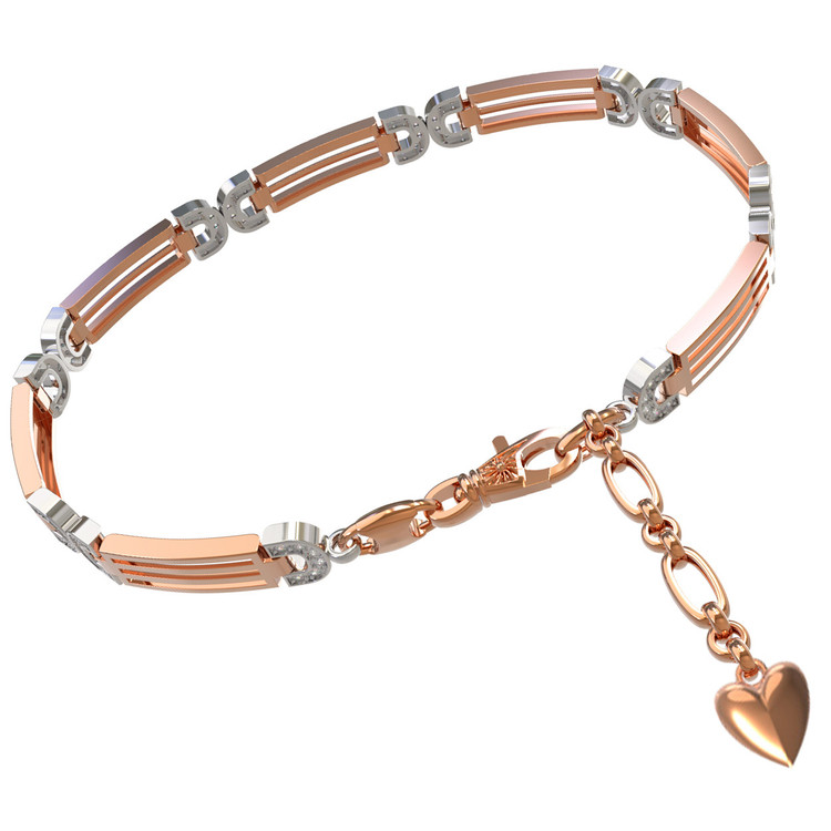 Браслет из золота c бриллиантами