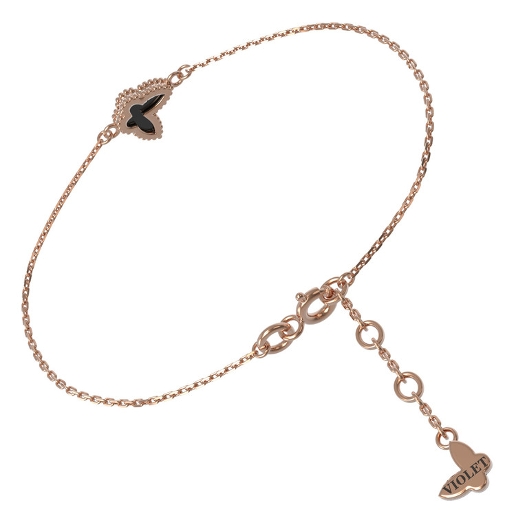 Браслет из золота c ониксом