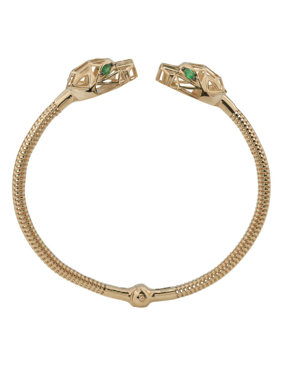 Браслет из золота c изумрудом