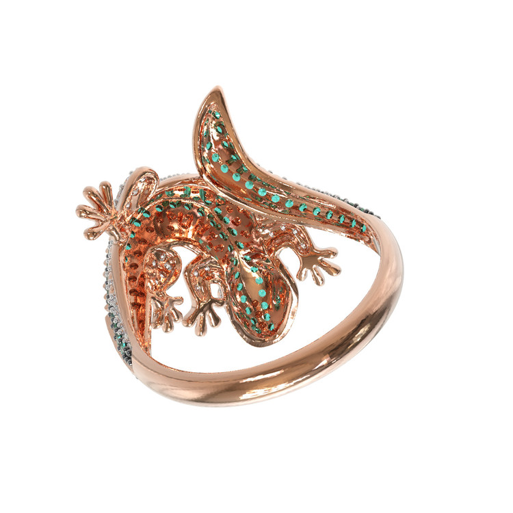 Кольцо из золота c фианитом