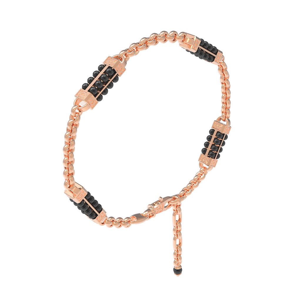 Браслет из золота c ониксом